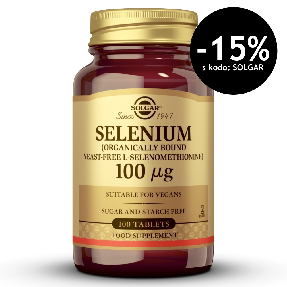 Solgar Selen, tablete (100 tablet)
